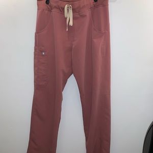 Women’s Figs Scrubs Kade Bottoms in Mauve Medium Regular